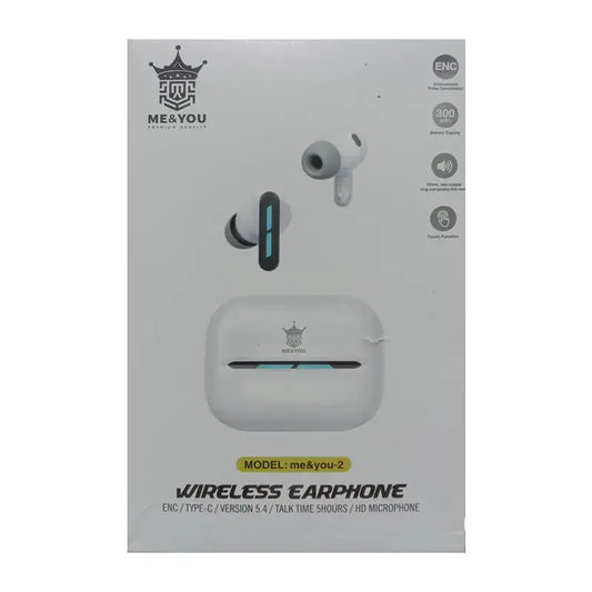 Me & You 2 Earbuds Touch Control